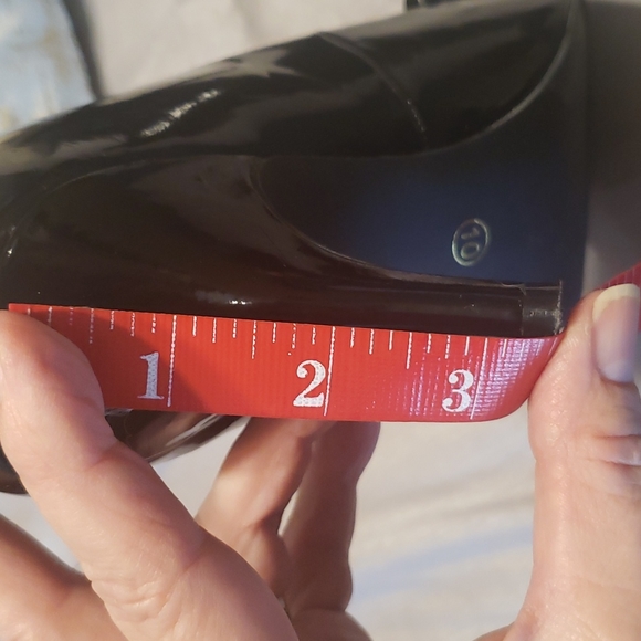💥3/25$ Cute peeptoe black heels - Picture 6 of 6